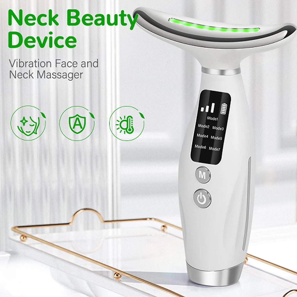 7 Colour Light Neck Instrument Face and Neck Whole Body Beauty Massage